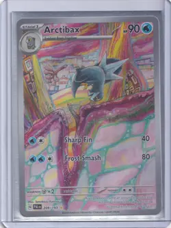 Arctibax 209/193 Pokemon TCG Paldea Evolved Illustration Rare Near Mint - Image 1