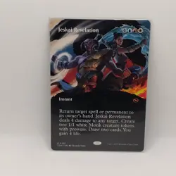 MTG Showcase Tarkir: Dragonstorm TDM Jeskai Revelation MINT - Image 1