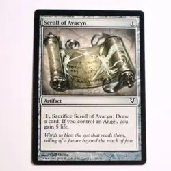 MTG Artifact - Scroll of Avacyn - 220 - Avacyn Restored - Image 1