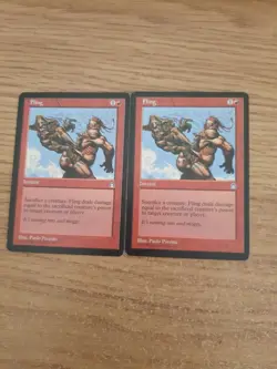 MTG 2 x Fling - Stronghold - Image 1