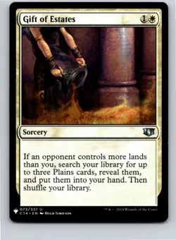 Magic the Gathering Gift of Estates The List Reprints MTG Free Shipping! - Image 1