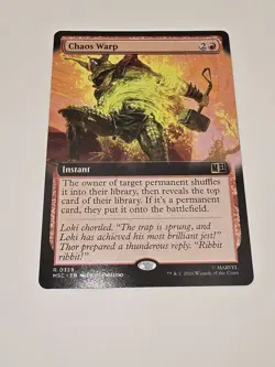 Chaos Warp (Extended Art) Commander: Marvel Super Heroes Regular - Image 1