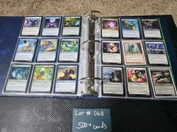 MTG 500+ Binder Collection Rares Halographic Magic The Gathering 3 Ring - Image 3