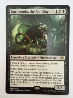 Karumonix, the Rat King ~ Phyrexia: All Will Be One [ NM ] [ Magic MTG ] - Image 1