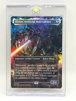MTG: Marvel Super Heroes - Ultron Artificial Malevolence Mythic Foil - Image 1