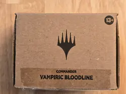 Vampiric Bloodline Commander Innistrad Crimson Vow MTG Sealed Minimal Packaging - Image 1