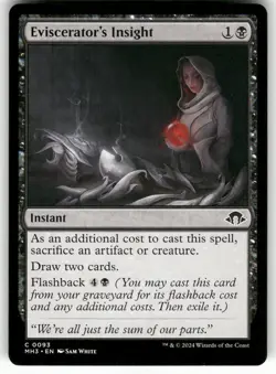 Eviscerator's Insight #93 (NM) Modern Horizons 3 MH3 Magic MTG - Image 1