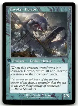 Thing in the Ice (Retro Frame) #460 (NM) Innistrad Remastered INR Magic MTG - Image 2