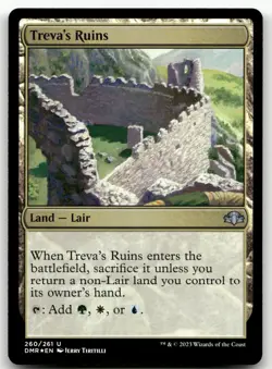 Treva's Ruins #260 (Foil) (NM) Dominaria Remastered DMR Magic MTG - Image 1