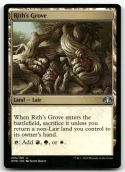 Rith's Grove #255 (NM) Dominaria Remastered DMR Magic MTG - Image 1