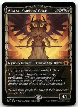 Atraxa, Praetors' Voice #33 (NM) March of the Machine MUL Magic MTG - Image 1