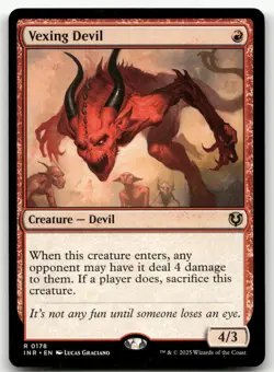 Vexing Devil #178 (NM) Innistrad Remastered INR Magic MTG - Image 1