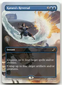Katara's Reversal (Borderless) #63 NM Avatar: The Last Airbender: Eternal-Legal - Image 1