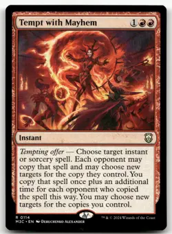 Tempt with Mayhem #114 (NM) Modern Horizons 3 M3C Magic MTG - Image 1