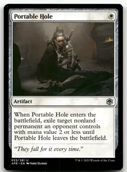 Portable Hole #33 (NM) Forgotten Realms AFR Magic MTG - Image 1