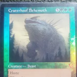 Craterhoof Behemoth | Foil | Retro Frame | MTG | INR | Near Mint | English - Image 2