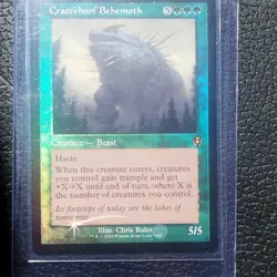 Craterhoof Behemoth | Foil | Retro Frame | MTG | INR | Near Mint | English - Image 5
