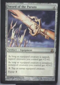 Sword of the Paruns - Guildpact: #156, Magic: The Gathering Nm C344 - Image 1