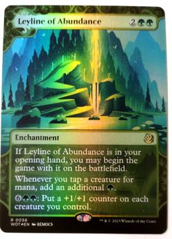 Leyline of Abundance - Wilds of Eldraine: Enchanting Tales - FOIL - EN - R 0056 - Image 1