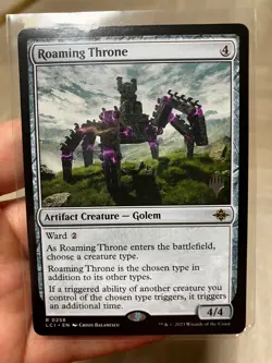 Roaming Throne The Lost Caverns of Ixalan Regular 0258 Magic the Gathering - Image 1