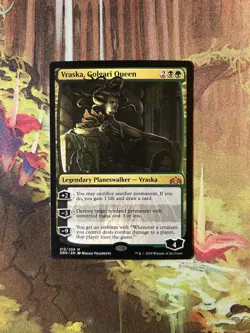 MTG NM Vraska, Golgari Queen [Guilds of Ravnica] - Image 1