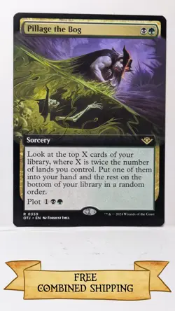 Pillage the Bog (Extended Art) Outlaws of Thunder Junction Regular - Image 1