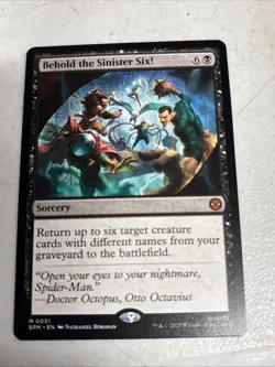 Behold the Sinister Six! Marvel's Spider-Man Regular NM BB - Image 2