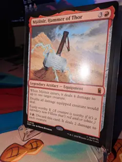 MTG Mjolnir Hammer of Thor M 0146 Non-Foil Regular Frame Marvel Secret Lair - Image 3