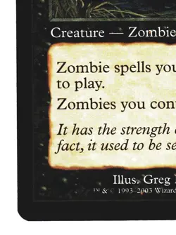 Magic The Gathering MTG - Scourge SCG 2003 - #78 Undead Warchief NM x1 LOT3 - Image 4