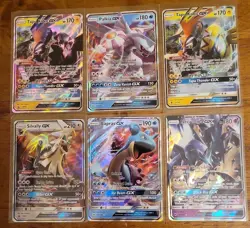 Silvally Tapu Koko Lapras Palkia Necrozma GX Pokemon Sun & Moon Black Star Promo - Image 1