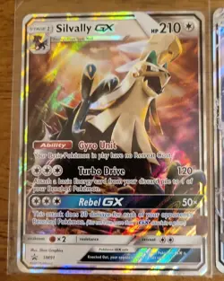Silvally Tapu Koko Lapras Palkia Necrozma GX Pokemon Sun & Moon Black Star Promo - Image 5
