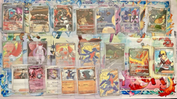 20x UR IR Lot - Pokemon Cards Destined Rivals Lot - Team Rocket's Meowth 203 + - Image 1