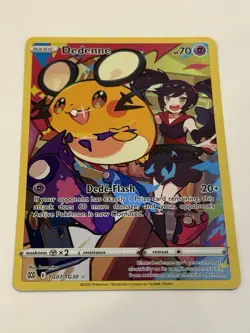 The Pokemon Company Dedenne TG07/TG30 Full Art Holo English 2022 70 HP C - Image 1