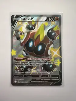 Falinks V SV115/SV122 Shining Fates Shiny Vault Holo Rare Pokemon TCG 2021 NM - Image 1