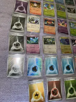 Pokemon 51 Card Lot Collection S&V Black Bolt White Flare Pokeballs Masterball - Image 5