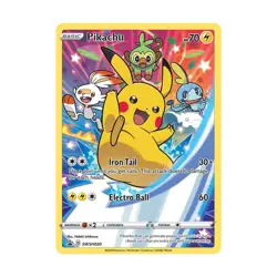 Pokemon SWSH: Sword & Shield Promo Card Pikachu - SWSH020 (P) #SWSH020 (Ho EX - Image 1