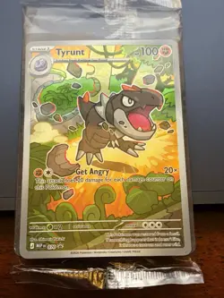 SEALED Pokemon TCG Tyrunt 070 Black Star Promo Perfect Order New - Image 1