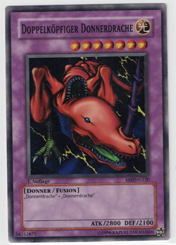 Doppelkopfiger Donnerdrache - MRD-G120 1. Auflage - Light Played - YuGiOh - Image 1