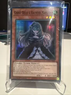 Ghost Belle & Haunted Mansion | RA01-EN011 | Super Rare NM 1st Ed | Yugioh - Image 1