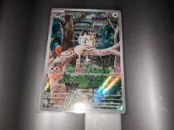 Meowth 106/094 Mega Evolution Phantasmal Flames English Pokemon Card TCG IR - Image 1