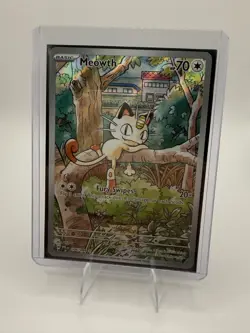 Meowth 106/094 - IR - Phantasmal Flames PFL Mega Evolution - Pokemon NM/M A10 - Image 1