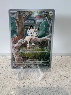 Meowth 106/094 - IR - Phantasmal Flames PFL Mega Evolution - Pokemon NM/M A10 - Image 1