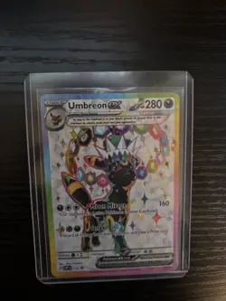 Pokemon Prismatic Umbreon ex Figure Collection Promo 176 MT GREAT CONDITION - Image 1