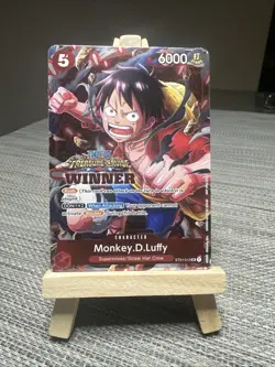 Monkey.D.Luffy (Winner Pack Vol. 5) ST01-012 One Piece Promotion Cards Foil - Image 1