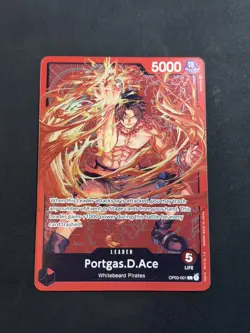 Portgas.D.Ace (Special Goods Set -Ace/Sabo/Luffy-) OP03-001 One Piece Promotion - Image 2