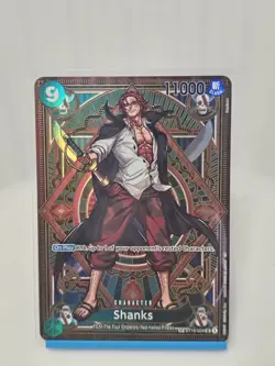 Shanks ST16-004 SP Alt Art OP11 Fist of Divine Speed One Piece TCG English - Image 5
