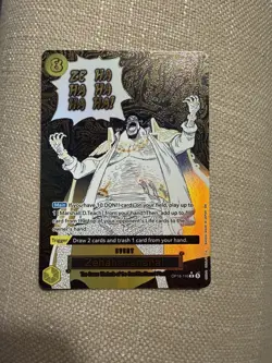 Zehahahahaha! (Alternate Art) #OP16-116 The Time of Battle NM One Piece - Image 1