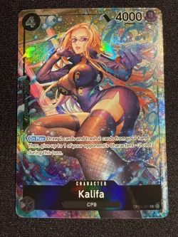Kalifa (Alternate Art) OP03-081 R One Piece Card Game Pillars of Strength - Image 1