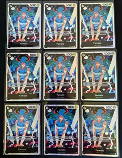 Bandai One Piece Yamato Sr Op16 English Lot x9 - Image 1