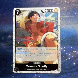 P-075 Monkey D Luffy Promo One Piece TCG Near Mint PRB-02 - Image 1